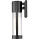 Hester 1 Light 12.5 inch Powder Coated Black Outdoor Wall Sconce